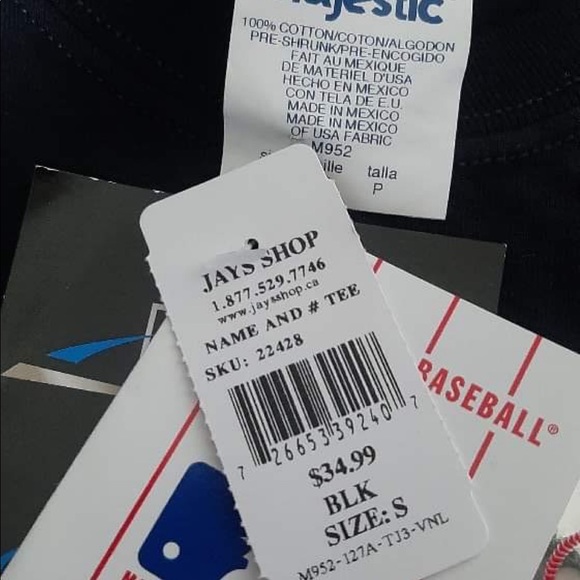 MLB Toronto Blue Jays Ricky Romero Tee - S - Picture 3 of 3